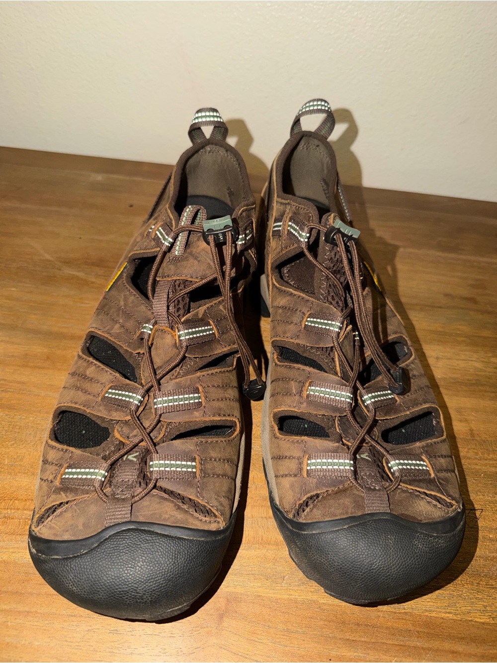 Keen Brown Men's Closed-Toe Hiking Sandals